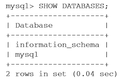 mysql會話一次只能連一個數據庫