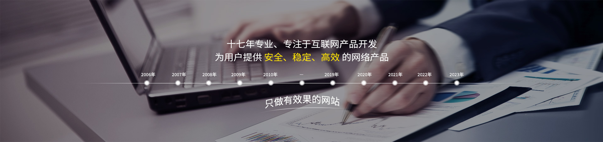 十七年專業、專注于互聯網產品建設